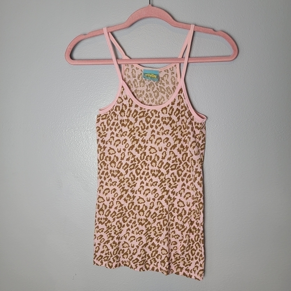 C&C California cheetah print camisole